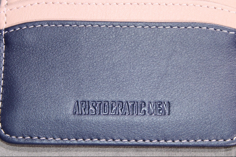 AM Embossed Card Holder