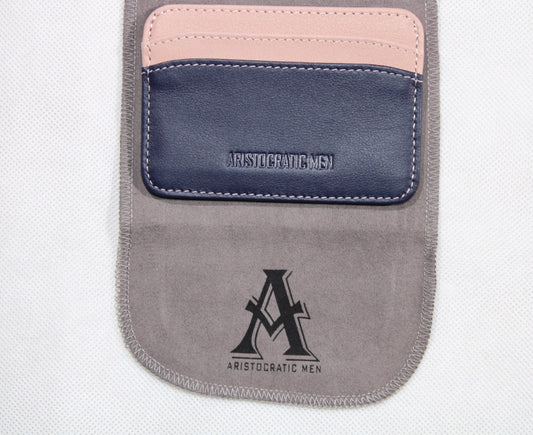 AM Embossed Card Holder